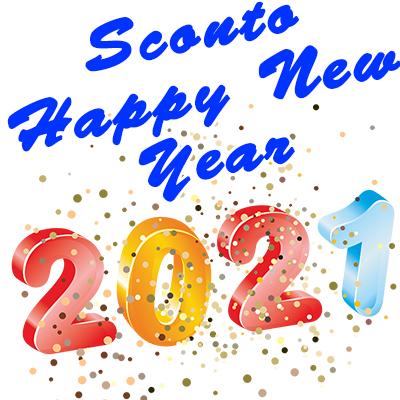 Happy New Year 2021 sconto immediato