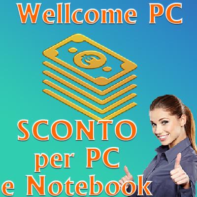 Sconto Coupon per l'acquisto di un PC o Notebook