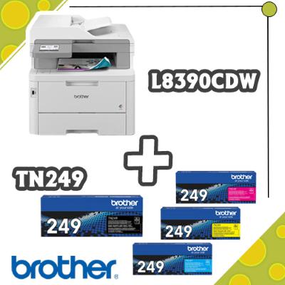 Bundle L8390CDW + 4 Toner Tn-249